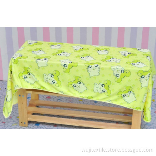 SGS Microfiber Yellow Hamster Baby Bath Towel (WJ-CH1515)
